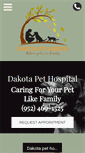 Mobile Screenshot of dakotapethospital.com